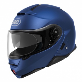 Shoei Neotec 2 Plain Matt Blue Metallic helmet SRL-01 Bluetooth Com. System £181 when purchased with a Neotec 2